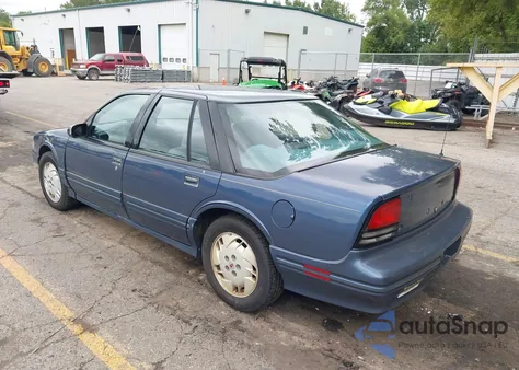 1997 Oldsmobile Cutlass Supreme Series I from USA, damaged, VIN 1G3WH52M9VF349310